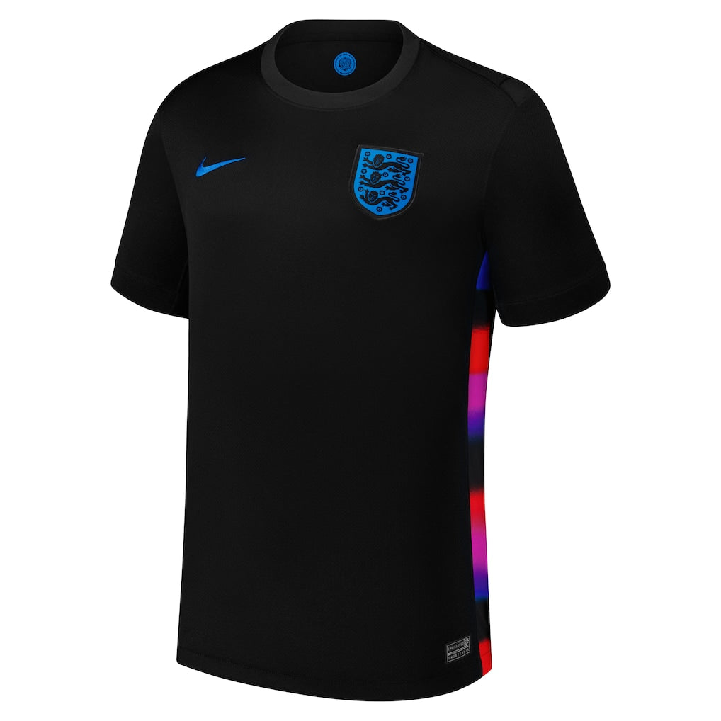 England National Team Nike 2025/2026 Away Replica Jersey - Black - Image 2