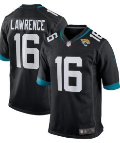 Trevor Lawrence Jacksonville Jaguars Nike Alternate Game Jersey - Black