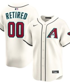 Arizona Diamondbacks Nike Home Limited Pick-A-Player Retired Roster Jersey - Cream