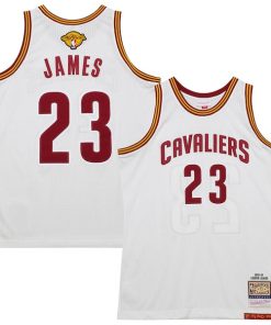 LeBron James Cleveland Cavaliers  2015/16 Hardwood Classics Authentic Jersey - White
