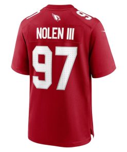 Alternative view of Walter Nolen Arizona Cardinals Nike 2025 NFL Draft First Round Pick Game Jersey - Cardinal