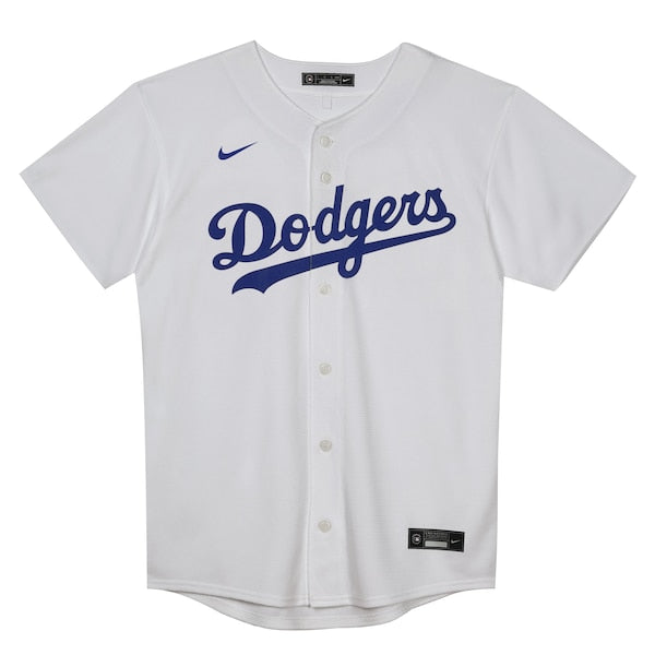 Mookie Betts Los Angeles Dodgers Nike Preschool Home Replica 2.0 Player Jersey - White - Image 2