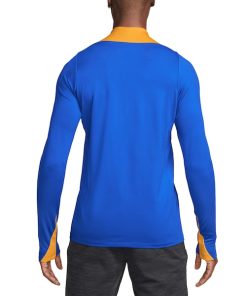 Alternative view of Inter Milan Nike 2024/25 Third Strike Drill Performance Quarter-Zip Pullover Top - Blue