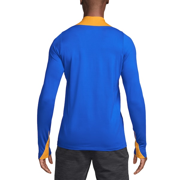Inter Milan Nike 2024/25 Third Strike Drill Performance Quarter-Zip Pullover Top - Blue - Image 2