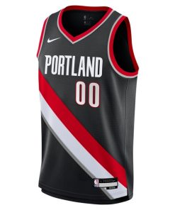Alternative view of Scoot Henderson Portland Trail Blazers Nike Youth Swingman Jersey - Icon Edition - Black