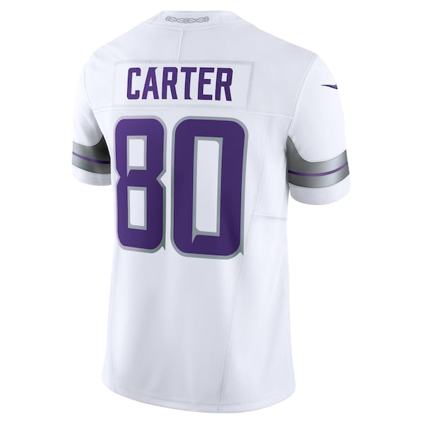 Cris Carter Minnesota Vikings Nike Alternate Vapor F.U.S.E. Retired Player Limited Jersey - White - Image 3
