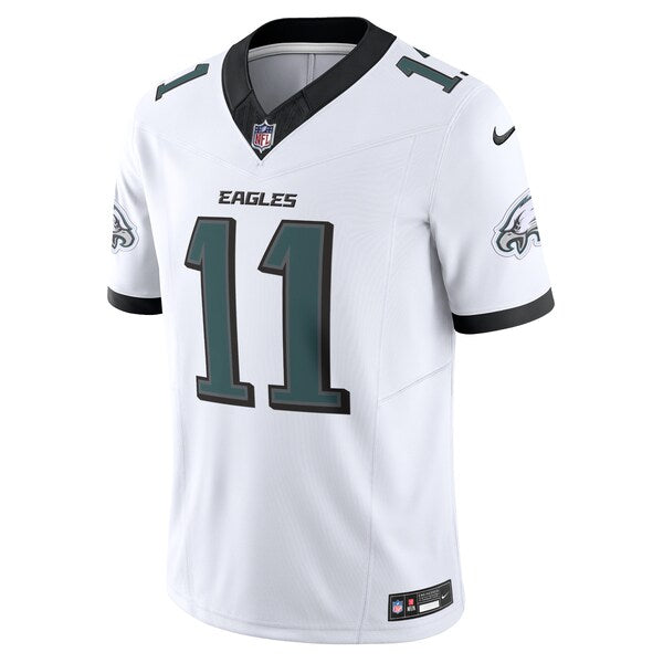 A.J. Brown Philadelphia Eagles Nike Vapor F.U.S.E. Limited Jersey - White/Black/Green - Image 3