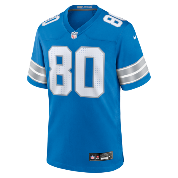Malik Cunningham Detroit Lions Nike Team Game Jersey - Blue - Image 2