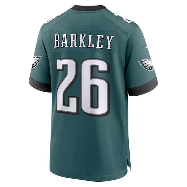 Saquon Barkley Philadelphia Eagles Nike Game Player Jersey - Midnight Green - Image 3