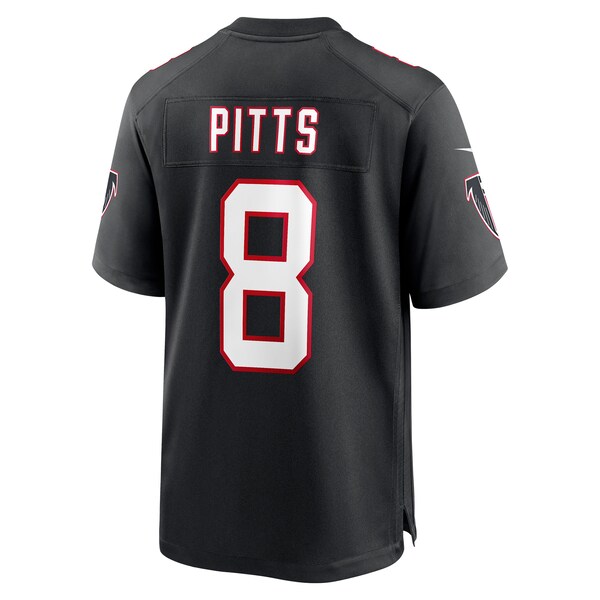 Kyle Pitts Atlanta Falcons Nike Player Game Jersey - Black/Red - Image 4