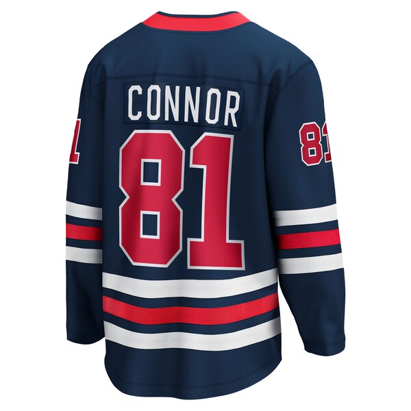 Kyle Connor Winnipeg Jets Alternate Breakaway Jersey - Navy - Image 3