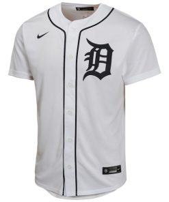 Alternative view of Riley Greene Detroit Tigers Nike Youth Home Game Player Jersey - White