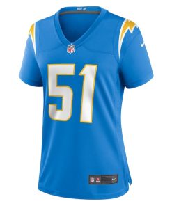 Alternative view of Sebastian Joseph-Day Los Angeles Chargers Nike Women's Game Player Jersey - Powder Blue