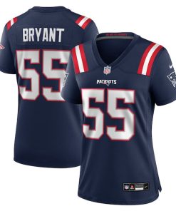 Marcus Bryant New England Patriots Nike Women's Team Game Jersey -  Navy