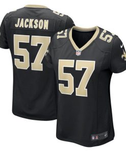 Rickey Jackson New Orleans Saints Nike Women's Retired Player Jersey - Black