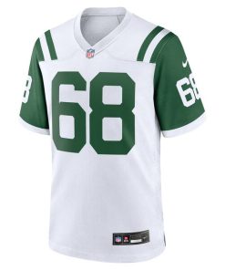 Alternative view of Kevin Mawae New York Jets Nike Classic Alternate Retired Player Game Jersey - White