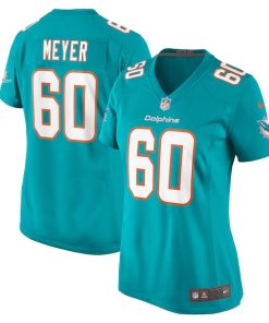 Andrew Meyer Miami Dolphins Nike Women's  Game Jersey -  Aqua