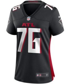 Alternative view of Kaleb McGary Atlanta Falcons Nike Women's Game Jersey - Black