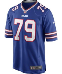 Alternative view of Ruben Brown Buffalo Bills Nike Game Retired Player Jersey - Royal
