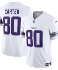 Cris Carter Minnesota Vikings Nike Alternate Vapor F.U.S.E. Retired Player Limited Jersey - White