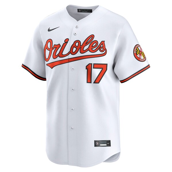 Colton Cowser Baltimore Orioles Nike Home Limited Player Jersey - White - Image 3