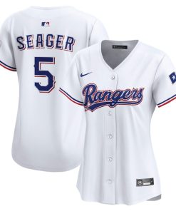 Corey Seager Texas Rangers Nike Women's Home Limited Player Jersey - White