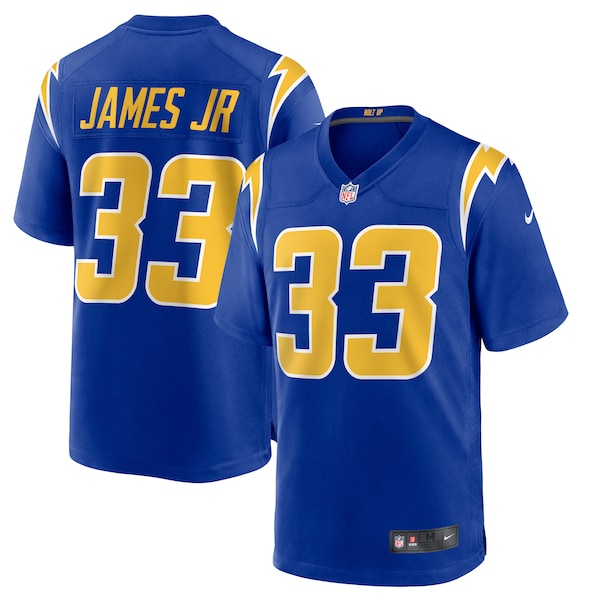 Derwin James Los Angeles Chargers Nike 2nd Alternate Game Jersey - Royal/Navy/White - Image 2