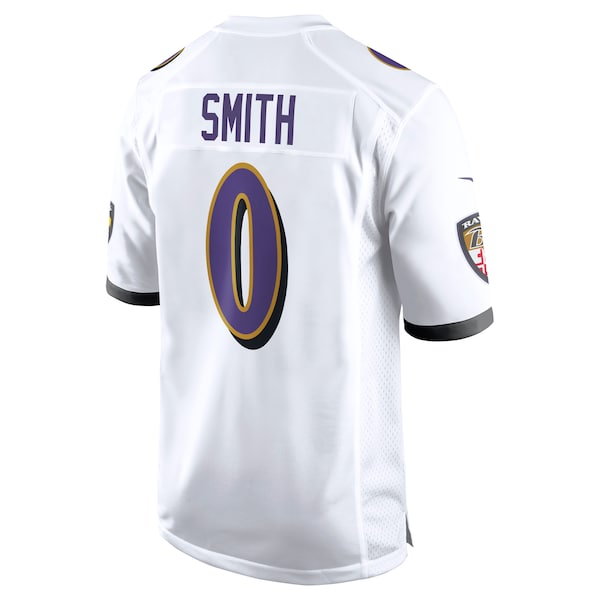 Roquan Smith Baltimore Ravens Nike Game Jersey - White - Image 3