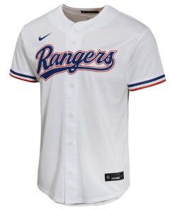 Alternative view of Jacob deGrom Texas Rangers Nike Youth Home Game Player Jersey - White