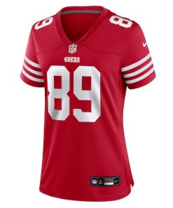 Alternative view of Luke Farrell San Francisco 49ers Nike Women's Team Game Jersey -  Scarlet