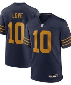 Jordan Love Green Bay Packers Nike The 1923 Classic Game Jersey - Navy