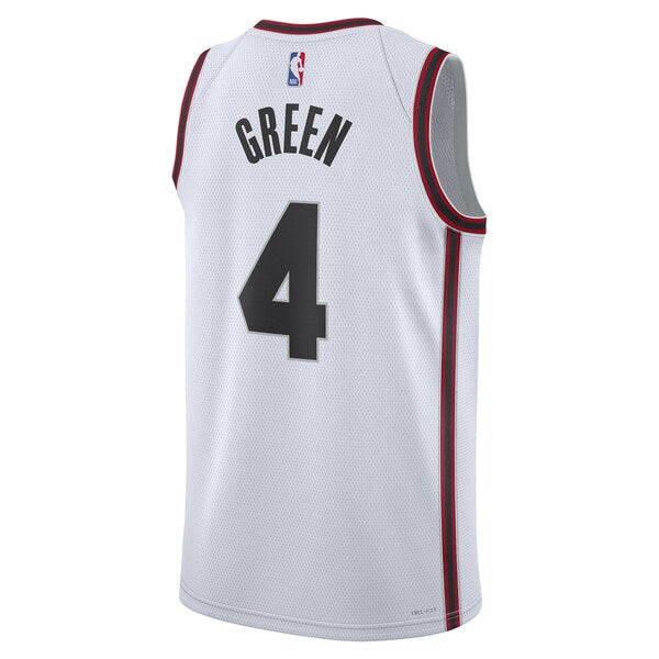 Jalen Green Houston Rockets Nike Unisex 2024/25 Swingman Player Jersey - City Edition - White - Image 3