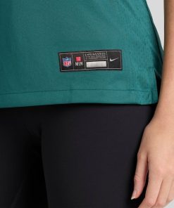 Alternative view of Matt Pryor Philadelphia Eagles Nike Women's Team Game Jersey - Midnight Green