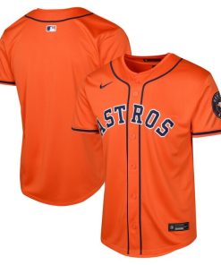 Houston Astros Nike Youth Alternate Limited Jersey - Orange