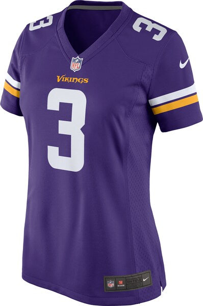 Jordan Addison Minnesota Vikings Nike Women's Team Game Jersey - Purple - Image 2