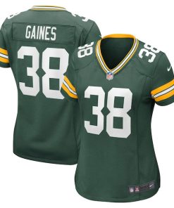 Innis Gaines Green Bay Packers Nike Women's Game Jersey - Green