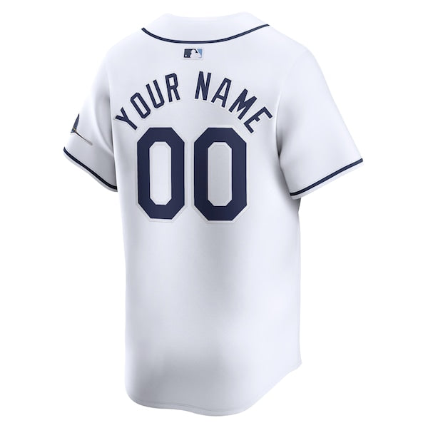 Tampa Bay Rays Nike Youth Home Limited Custom Jersey - White - Image 3