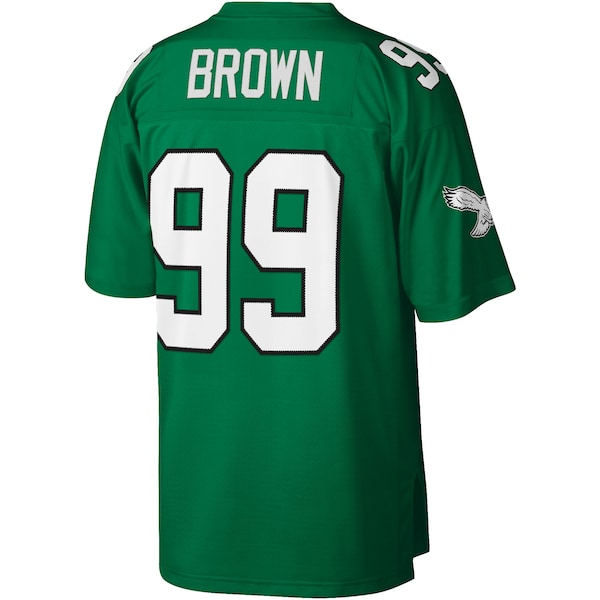 Jerome Brown Philadelphia Eagles Legacy Replica Jersey - Kelly Green - Image 3