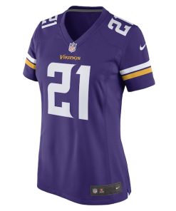 Alternative view of Akayleb Evans Minnesota Vikings Nike Women's Game Player Jersey - Purple