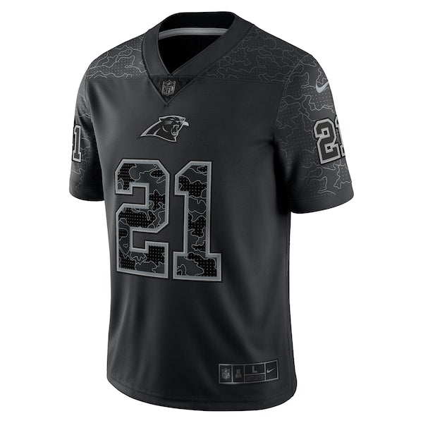 Jeremy Chinn Carolina Panthers Nike RFLCTV Limited Jersey - Black - Image 5