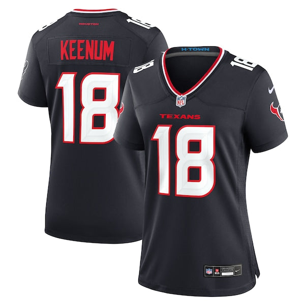 Case Keenum Houston Texans Nike Women's Team Game Jersey - Navy
