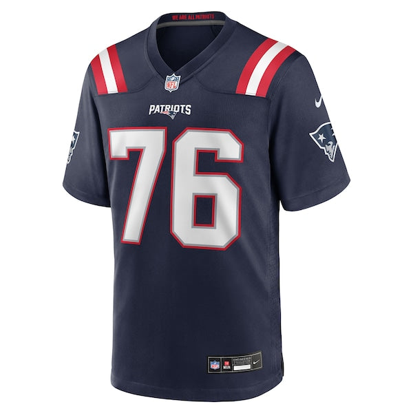 Morgan Moses New England Patriots Nike Team Game Jersey - Navy - Image 2