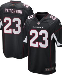 Men's Nike Adrian Peterson Black Arizona Cardinals Game Jersey