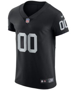 Alternative view of Las Vegas Raiders Nike Vapor Untouchable Custom Elite Jersey - Black