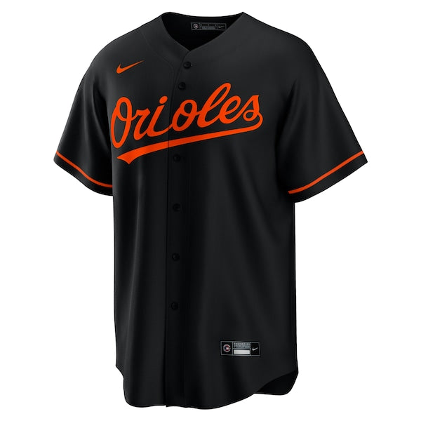 Adley Rutschman Baltimore Orioles Nike Alternate Replica Player Jersey - Black - Image 2
