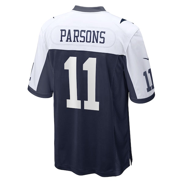Micah Parsons Dallas Cowboys Nike Alternate Game Jersey - Navy/White - Image 4