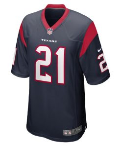 Alternative view of Steven Nelson Houston Texans Nike Game Player Jersey - Navy