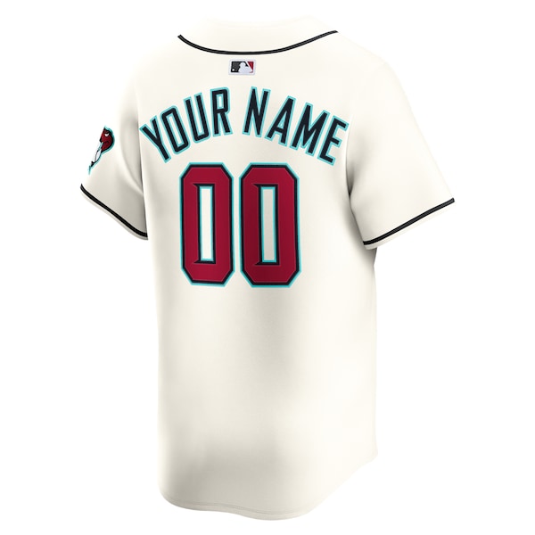 Arizona Diamondbacks Nike Youth Home Custom Limited Jersey - White - Image 3
