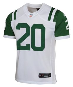 Alternative view of Breece Hall New York Jets Nike Youth Classic Alternate Game Jersey - White