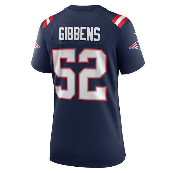 Jack Gibbens New England Patriots Nike Women's Team Game Jersey - Navy - Image 3